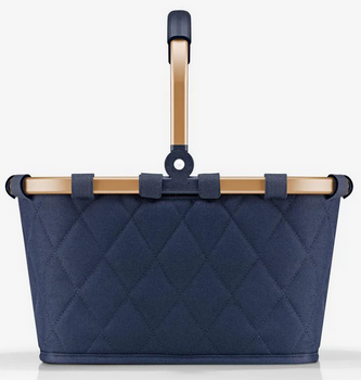 Koszyk carrybag XS frame rhombus midnight gold REISENTHEL
