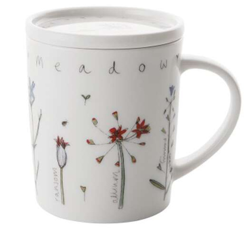 Kubek porcelanowy 500ml z pokrywką ZEN BY CANDL