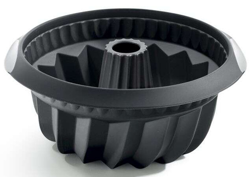 Forma do babki 22 cm silikonowa czarna LEKUE