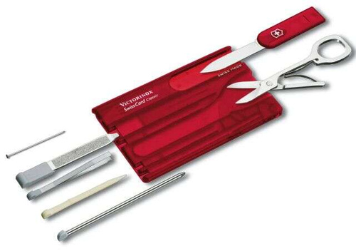 Swiss Card Classic czerwona VICTORINOX