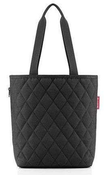 Torba classic shopper M rhombus black REISENTHEL
