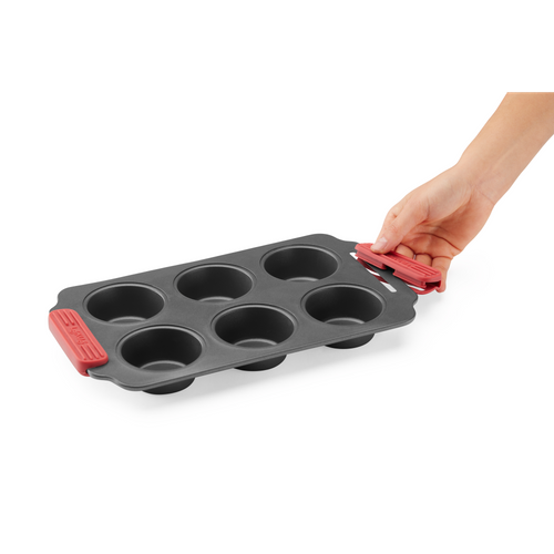 Forma na muffiny (6 sztuk) z powłoką nieprzywierającą LEKUE