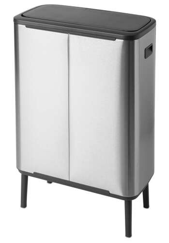 Kosz BO Touch Bin Hi 2x30 l stal matowa FPP BRABANTIA