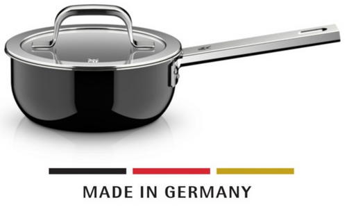 Rondel z pokrywką 16 cm Fusiontec Mineral Pro czarny WMF