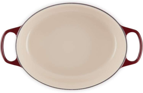 Owalna brytfanna żeliwna 31 cm Garnet LE CREUSET