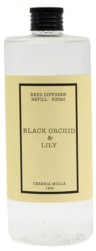 Zapas do dyfuzora 500ml Black Orchid and Lily CERERIA MOLLA
