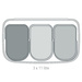 Kosz BO Touch Bin 3  x 11l Soft Beige BRABANTIA