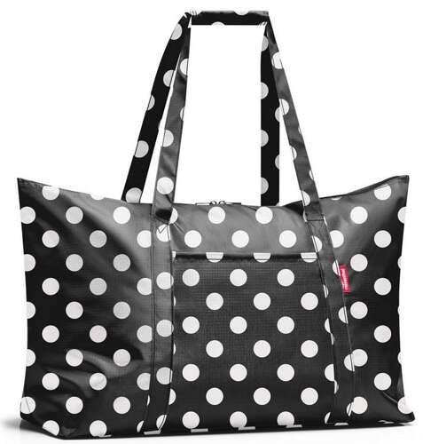 Torba mini maxi travelbag dots white REISENTHEL