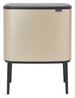 Kosz 11+23 l BO Touch Bin Champagne BRABANTIA