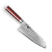 Nóż Santoku 19cm szeroki  Shun Classic Red edycja limitowana KAI