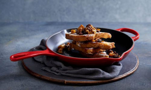  Patelnia żeliwna 23cm wiśniowa LE CREUSET