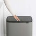 Kosz 11+23 l BO Touch Bin Mineral Concrete Grey BRABANTIA