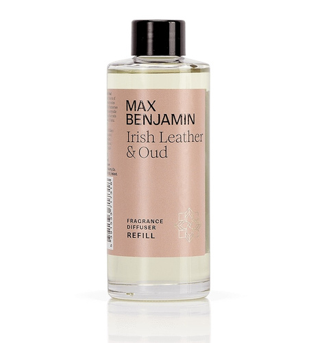 Zapas do dyfuzora 150 ml  Irish Leather & Oud Max Benjamin