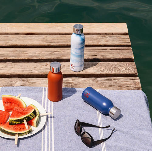 Butelka termiczna 350 ml B Bottles Twin Potter’s Clay gliniasty brąz BUGATTI