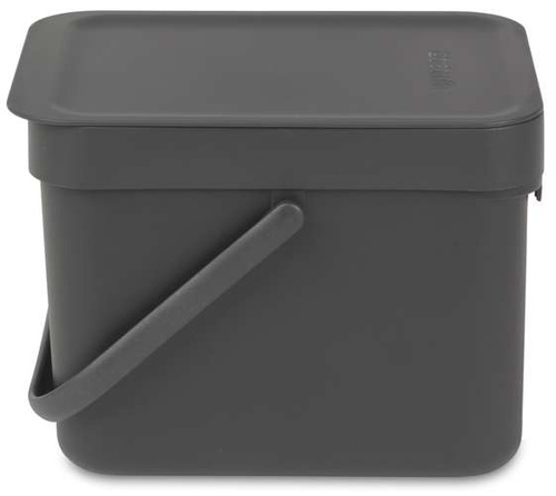 Kosz Sort & Go 6l Dark Grey BRABANTIA