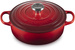 Garnek żeliwny 24 cm Gourmet wiśniowy LE CREUSET