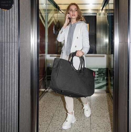 Torba loopshopper L black REISENTHEL