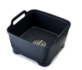 Miska z odpływem Wash&Drain szara JOSEPH JOSEPH