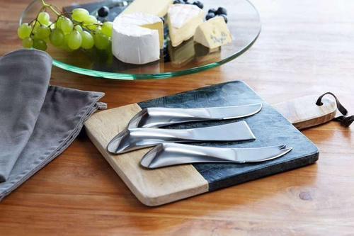 Zestaw 3 noży do sera Wave połysk PHILIPPI