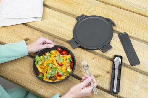 Miska na lunch 1l Make&Take Dark Grey BRABANTIA
