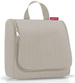 Kosmetyczka toiletbag herringbone sand REISENTHEL