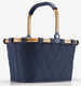 Koszyk carrybag XS frame rhombus midnight gold REISENTHEL