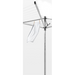 Suszarka ogrodowa Topspinner 40m (mocowanie do gruntu) Szary Metaliczny BRABANTIA