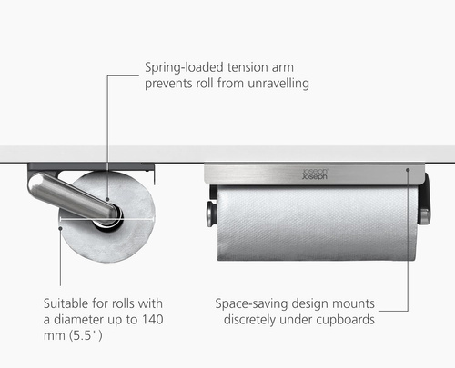 Uchwyt na ręcznik papierowy RollGrip™ JOSEPH JOSEPH