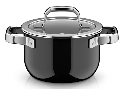 Garnek 16 cm - 2 l Fusiontec Mineral Pro czarny WMF