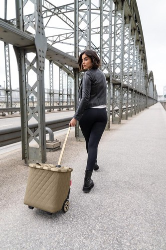 Wózek carrycruiser frame rhombus olive Reisenthel