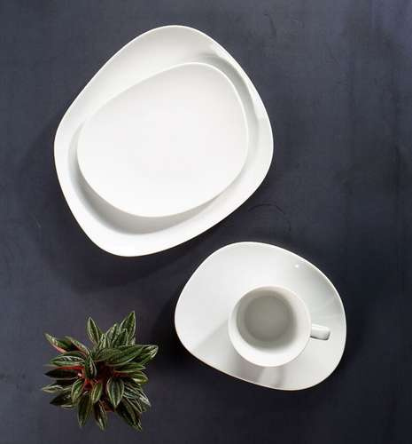 Spodek do filiżanki 17,5cm Organic White VILLEROY BOCH