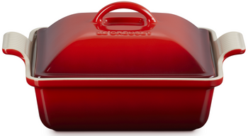 Forma do pieczenia 23 cm z pokrywką wiśniowa LE CREUSET