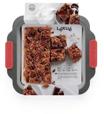 Kwadratowa, nieprzywierająca forma do pieczenia LEKUE