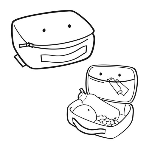 Saszetka termiczna termocase cats and dogs rose REISENTHEL