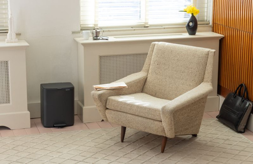 Kosz pedałowy 12l Bo Mineral Infinite Grey BRABANTIA