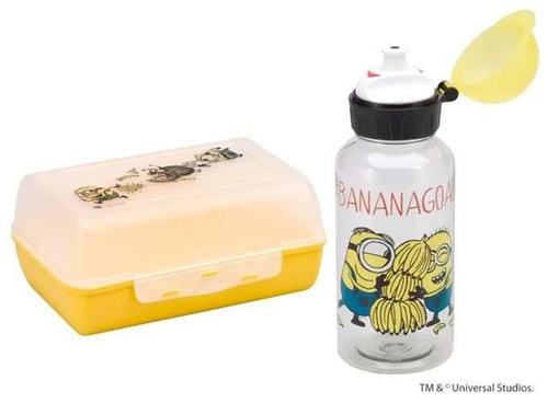 Zestaw szkolny dla dzieci 2 el. Minionki WMF