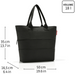 Torba shopper e1 herringbone mokka REISENTHEL