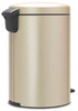Kosz pedałowy 12 l NewIcon Champagne BRABANTIA