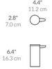 Bezdotykowy dozownik do mydła 266 ml Sensor Pump matowy SIMPLEHUMAN