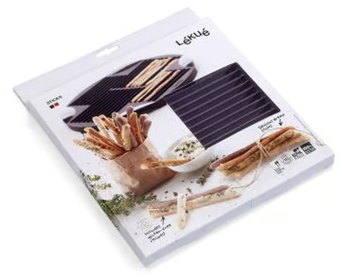 Forma do pieczenia paluszków silikonowa brązowa LEKUE