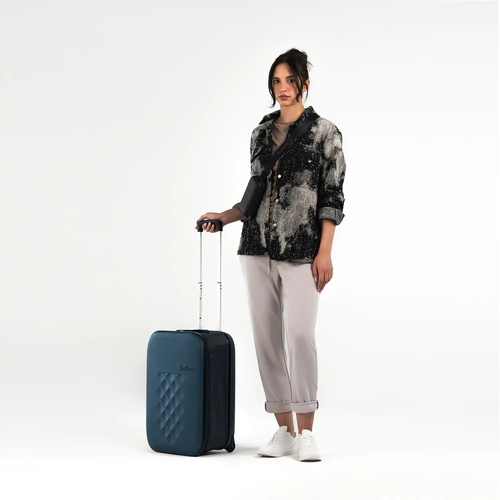 Walizka FLEX VEGA 21" atlantic blue ROLLINK