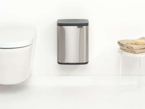 Kosz 7l Bo Matt Steel Fingerprint Proof BRABANTIA