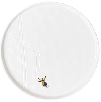 Talerz 22 cm Snowy Day Sanki RAEDER