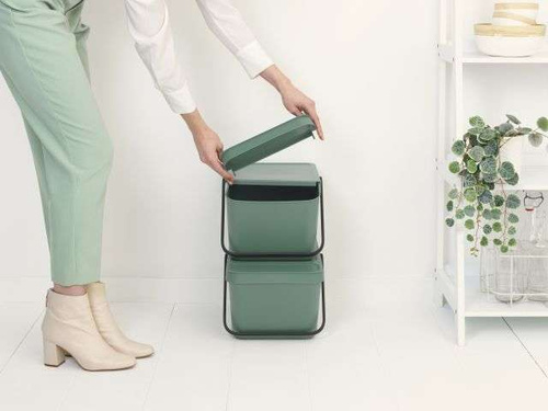 Kosz 20l Stackable Sort & Go Fir Green BRABANTIA