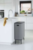 Kosz BO Touch Bin Hi 60 l Mineral Concrete Grey BRABANTIA