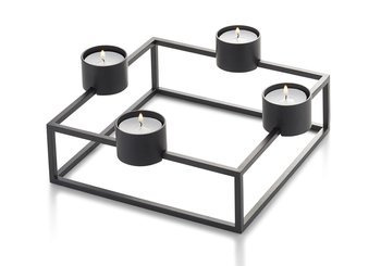 Świecznik na tealight Cubo czarny PHILIPPI