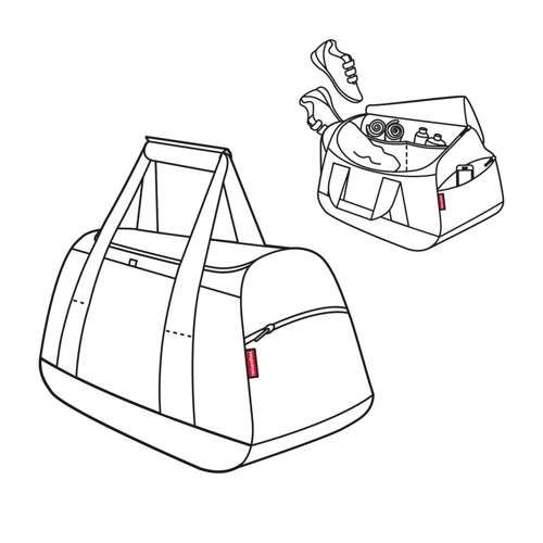 Torba activitybag dots white REISENTHEL