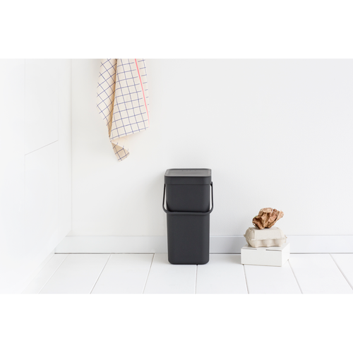 Kosz Sort & Go 12l Dark Grey BRABANTIA
