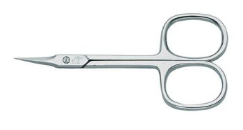 Nożyczki do skórek stal niklowana wąskie 9 cm ERBE SOLINGEN