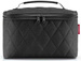 Kosmetyczka cosmetic case rhombus black REISENTHEL